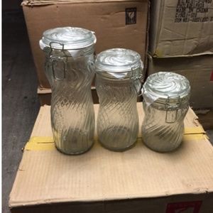 Food Storage Jars - Glass